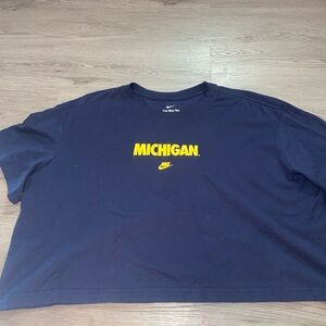 Nike Navy Blue Loose Fit Tee